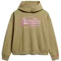 Superdry Vl Rhinestone Relaxed Hettegenser