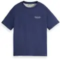 Scotch & Soda Bonded Loose Fit Kortarmet T-skjorte