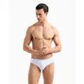 Emporio Armani for man. 7M000501_AF14514 White briefs (XL), Beachwear, Polyamide