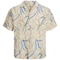 Jack & Jones Ladrew Print Resort Kortarmet Skjorte