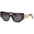 Philipp Plein Spp174s Plein Icon Edge Solbriller For Kvinner