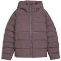 Puma Mono Hooded Jacket Women, Clothing, Raisin, S
