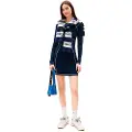 Tommy Hilfiger Dw0dw21465 Kort Kjole