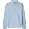 Hackett London Ess Washed Oxford Skjorte Med Lange Ermer