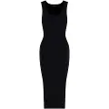 Armani Exchange Xw000576_af12740 Ermeløs Midikjole