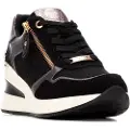 Xti for woman. 14437902-NEGRO Trainers 144379 black (37), 3 to 5 cm, Zip, Casual
