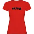 Kruskis Word Skiing Kortarmet T-skjorte