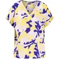 Fynch&Hatton Flower Kort Ermet Bluse