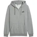 Puma Essentials No. 1 Logo Full-Zip Hoodie Men, Clothing, Medium Gray Heather, XXL
