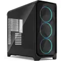 Fractal Design Meshify 3 XL - FT - utvidet ATX (E-ATX) - sidepanel med vindu (herdet glass) - ingen strømforsyning (ATX) - sort TG lys fargetone - USB/lyd