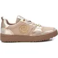Carmela for woman. 16180801-BEIGE Leather trainers 161808 beige (35), Flat, Laces, Casual