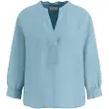 Fynch&Hatton 25051541 Tunic Linen Mix Langermet Bluse