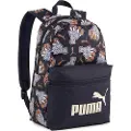 Puma Phase Small 13L Backpack, Accessories, Navy/New League Aop, OSFA