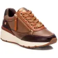 Carmela for woman. 16182505-MARRON Leather Sneakers 161825 brown (36), Flat, Laces, Casual