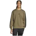 Adidas Essentials 3 Stripes Fleece Collegegenser