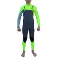 Kynay Surf Ultra Stretch Warma Junior Våtdrakt Med Glidelås I Brystet Og Lange Ermer