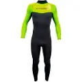 Kynay Surf Ultra Stretch Langarmet Neopren-drakt Med Glidelås På Ryggen 4/3 Mm