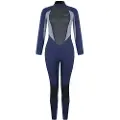 Typhoon Storm 3 Mm Dame Våtdrakt I Neopren Med Lange Ermer Og Glidelås På Ryggen