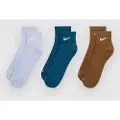 Nike Everyday Plus Cush Ankle 3P Socks mønster