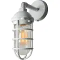 Konstsmide Olbia Vegglampe Hvit E27 Gløde Klart glass