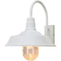 Konstsmide Trapani Vegglampe Hvit E27 Gløde Klart glass
