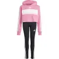 Adidas Seasonal Essentials Tiberio 3 Stripes Fleece Leggings Treningsdress