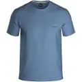 Hugo Boss for man. 50509328 Rib T-shirt blue (L), Casual, Cotton, Short sleeve