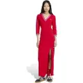 Adidas Originals Adicolor Classics 3 Stripes Maxi Kjole Med 3/4 Ermer
