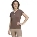Adidas Aeroready Train Essentials Minimal Branding V-neck Kortarmet T-skjorte