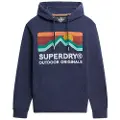 Superdry Great Outdoors Relaxed Fit Hettegenser