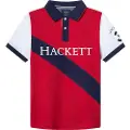 Hackett Heritage Nbr Sash Kortermet Poloskjorte