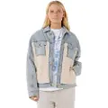 Rip Curl Cruisin. Sherpa Denim Jakke blå