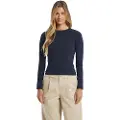 GUESS Slim Logo Emb Langarmet T-skjorte