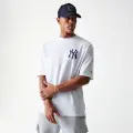 New Era Mlb Food Graphic Oversized New York Yankees Kortarmet T-skjorte