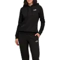 Puma Hooded Sweat Suit Women, Clothing, Black, XL