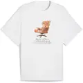 Puma Hooptopia Hooptopian Health Tee Men, Clothing, White, XL