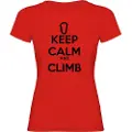 Kruskis Keep Calm And Climb Kortarmet T-skjorte