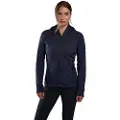 Montane F Fury Lite Hoodie, fleecegenser, dame, blå