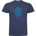 Kruskis Mountain Fingerprint Kortarmet T-skjorte