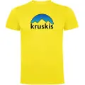 Kruskis Mountain Silhouette Kortarmet T-skjorte
