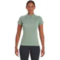 Montane Dart Zip Kortarmet T-skjorte