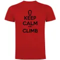 Kruskis Keep Calm And Climb Kortarmet T-skjorte