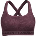 Under Armour Crossback Print Sports-bh Med Medium Støtte