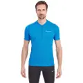 Montane Dart Nano Halv Glidelås Kort Ermet T-skjorte
