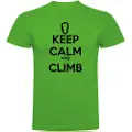 Kruskis Keep Calm And Climb Kortarmet T-skjorte