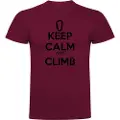 Kruskis Keep Calm And Climb Kortarmet T-skjorte