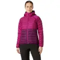 Helly Hansen Banff Hooded, Fiberdunjakke, Dame, Dark Magenta