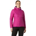 Helly Hansen Sirdal Hooded, Fiberdunjakke, Dame, Magenta