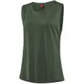 Loeffler Loose Merino-tencel Ermeløs T-skjorte