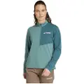 Adidas Terrex Multi Climacool Halv Glidelås Langarmet T-skjorte